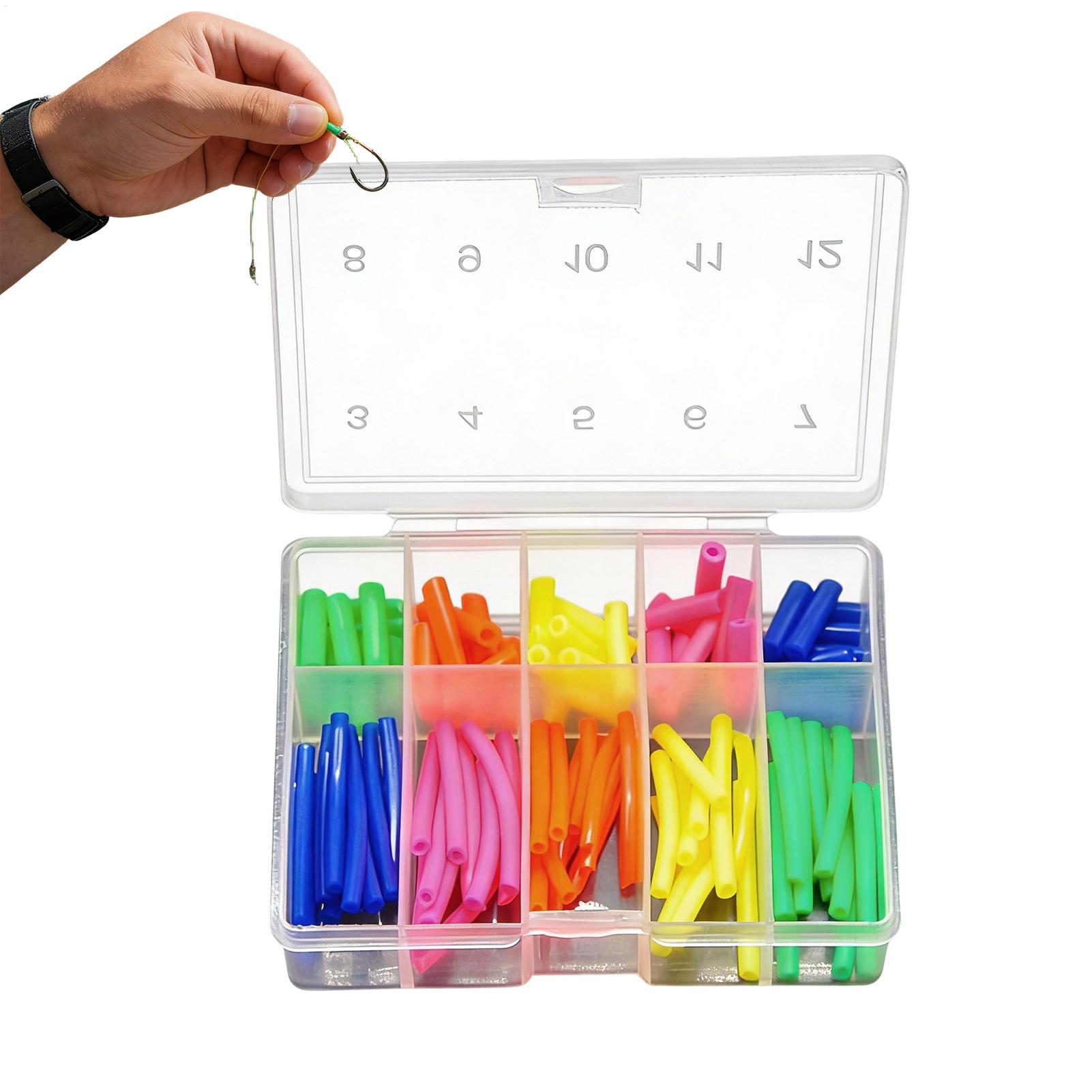 Fishing Hook Box - Colored Fishing Hook Tubing With Storage