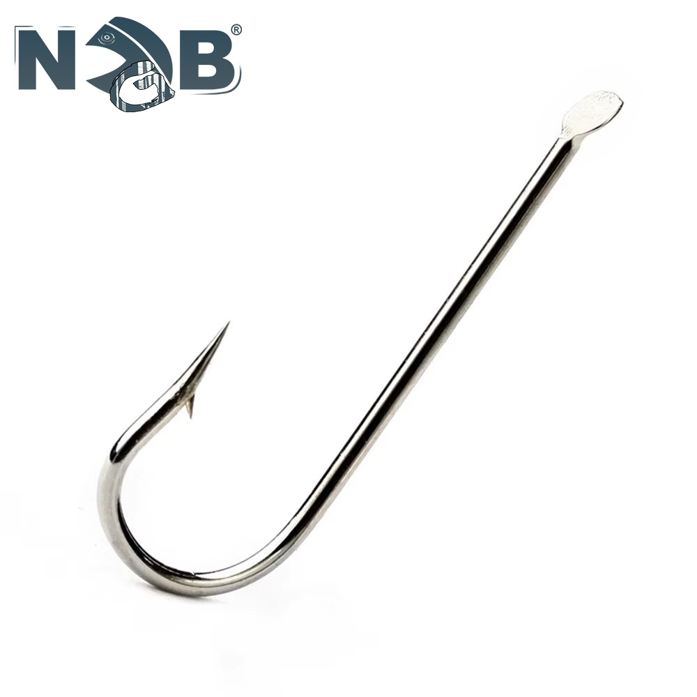 Fishing Hook Barbless - NGB 1799N High Carbon Steel Flatted