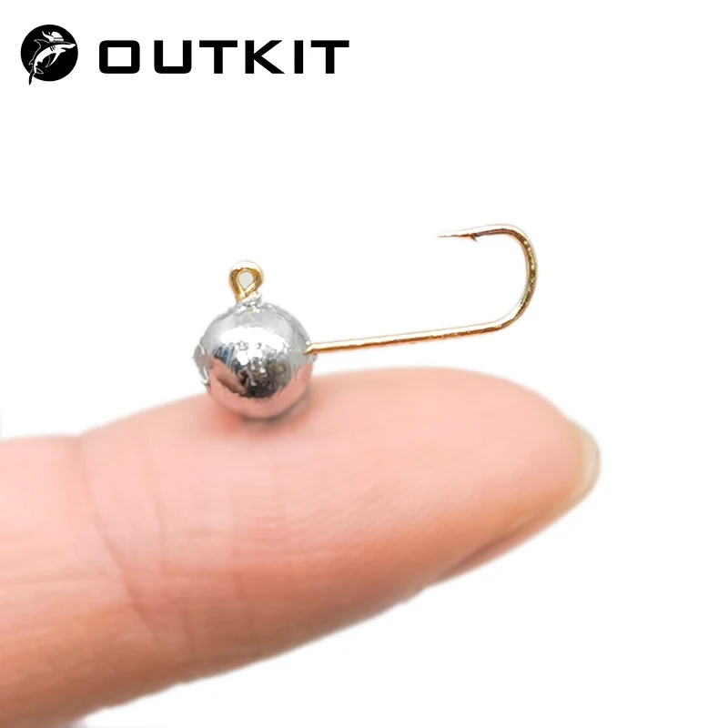 OUTKIT 10pcs Mini Jig Head Hoo – Fishing Hook Barbless Bewertung und Preis