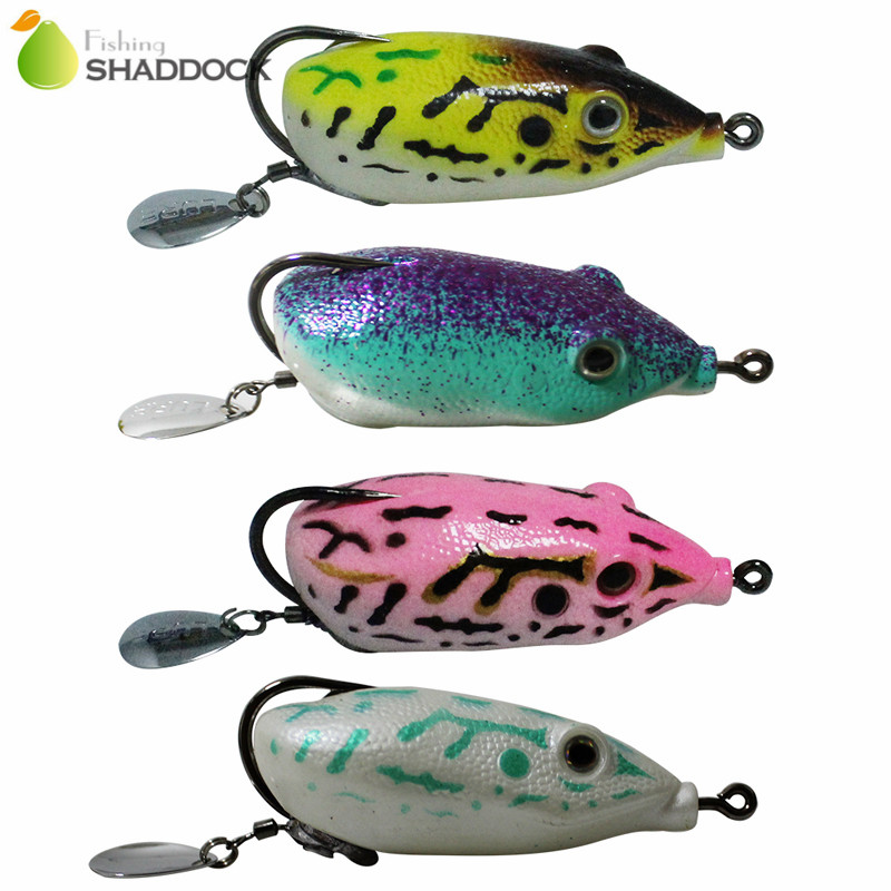 4pcs Rubber Soft Frog Fishing  – Fishing Hook Assortment Bewertung und Preis