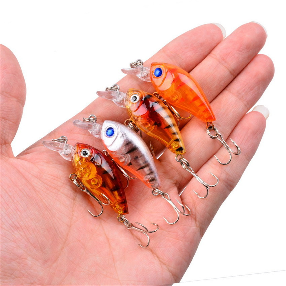 1Pcs 3.5g 4.5cm Top water Mini – Fishing Hook Treble Bewertung und Preis