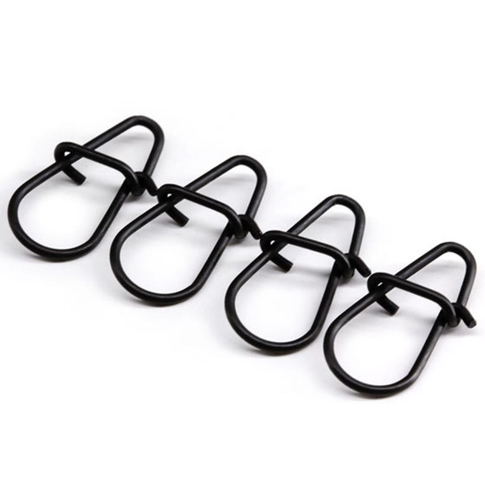 100Pcs/lot Matte black Snap Fi – Fishing Hook Stainless Steel Bewertung und Preis