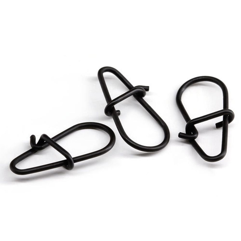100Pcs/lot Matte black Snap Fi – Fishing Hook Stainless Steel Bewertung und Preis