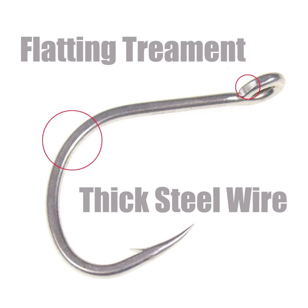 10pcs Matte Tin Anti-rust Salt – Fishing Hook Barbless Bewertung und Preis