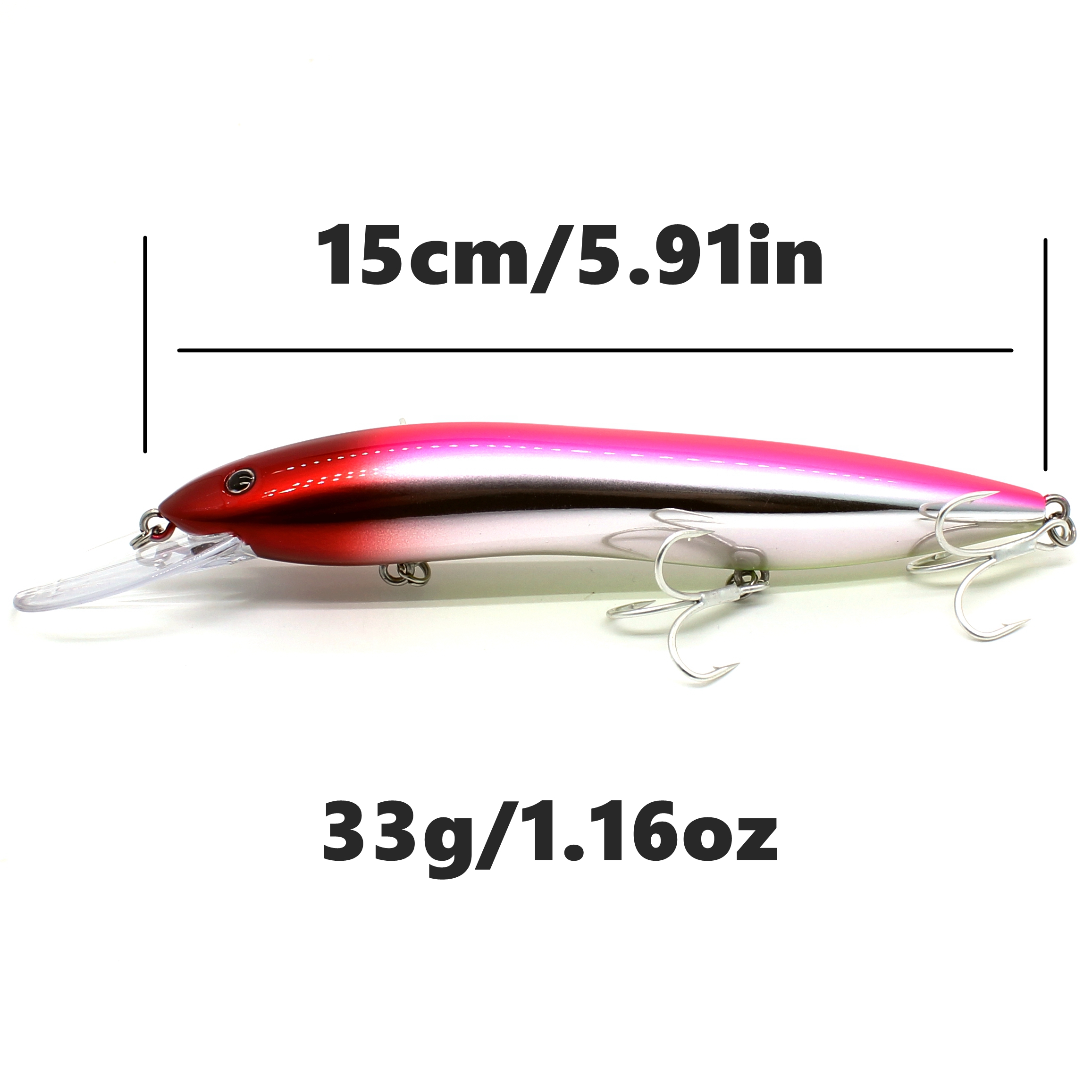 AOCLU-Hard Bait for Deep Sea B – Fishing Hook Treble Bewertung und Preis