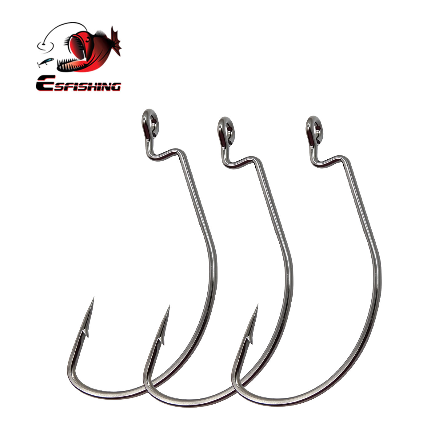 ESFISHING Offset Hook Carbon S – Fishing Hook Offset Bewertung und Preis