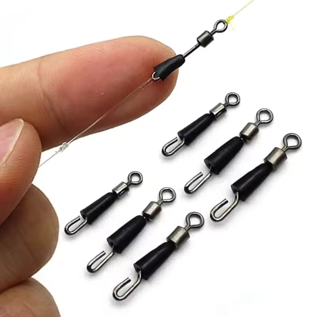50pcs Carp Fishing Quick Chang – Fishing Hook Stainless Steel Bewertung und Preis