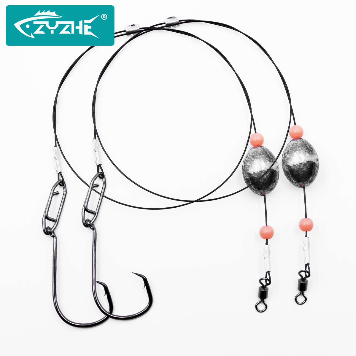 ZYZHE 2pcs Fishing Carolina Ri – Fishing Hook Circle Bewertung und Preis