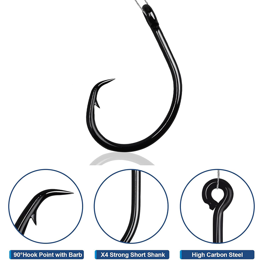 Circle Hooks 3X Strong Saltwat – Fishing Hook Assortment Bewertung und Preis