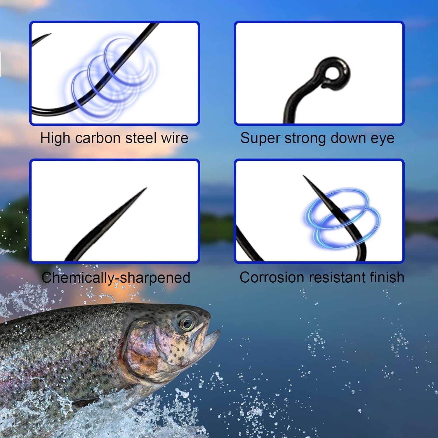 Aventik Eupheng 100PCS Competi – Fishing Hook Barbless Bewertung und Preis