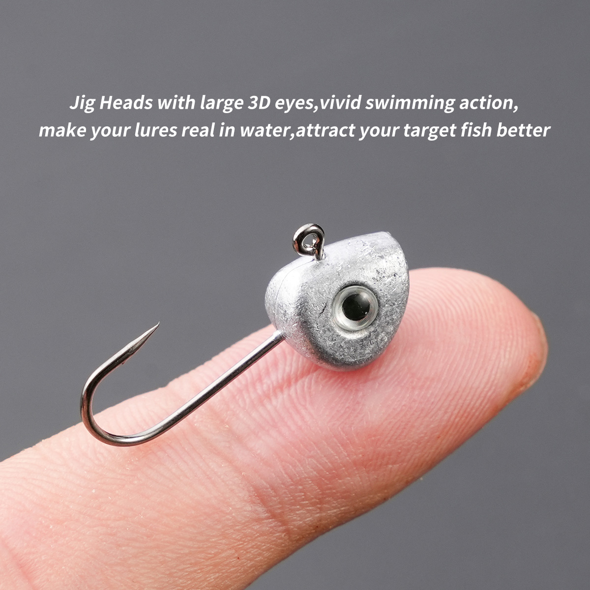 10pcs Mini Jig Head Hook 3D Ey – Fishing Hook Offset Bewertung und Preis