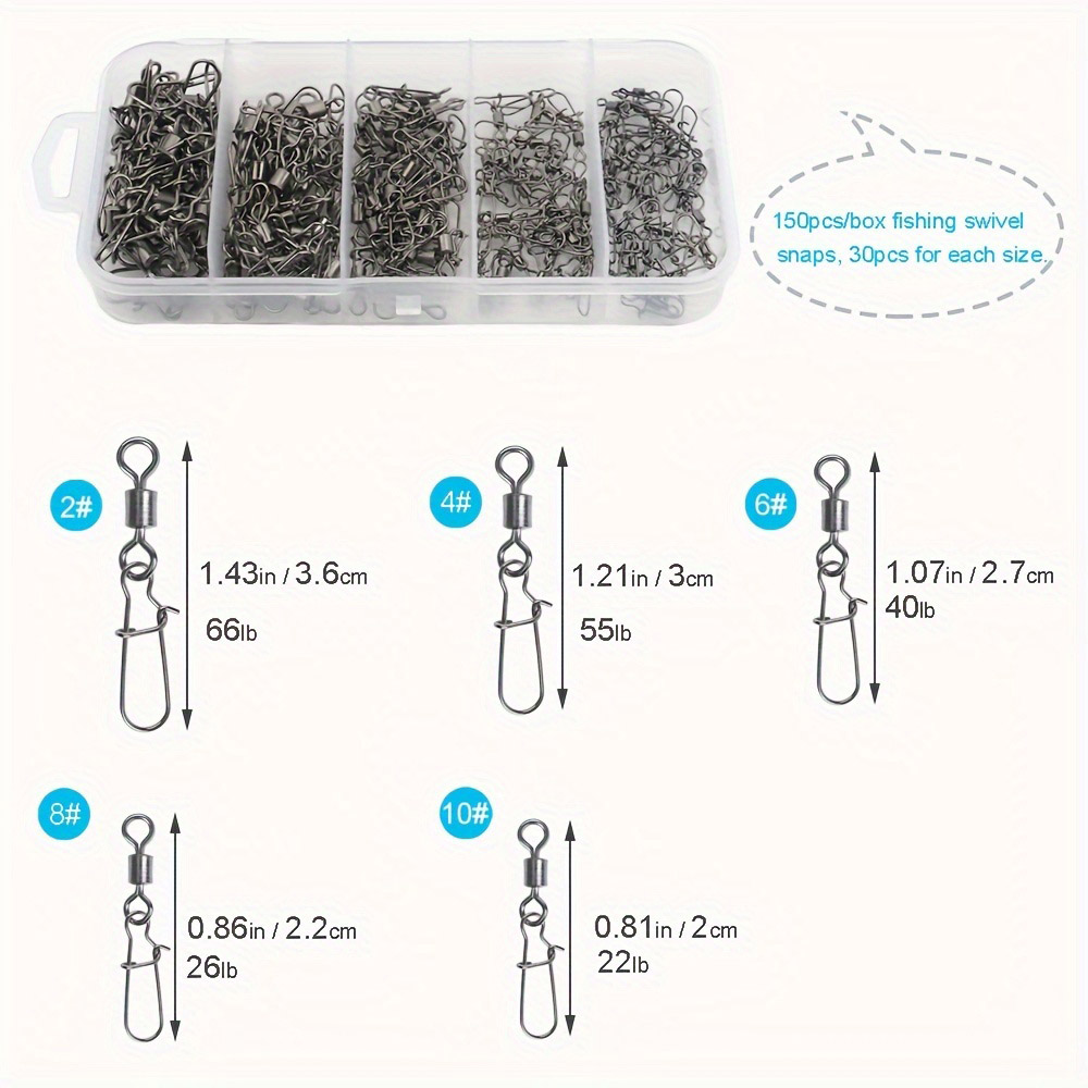 95/210 PCS Set Fishing Connect – Fishing Hook Stainless Steel Bewertung und Preis