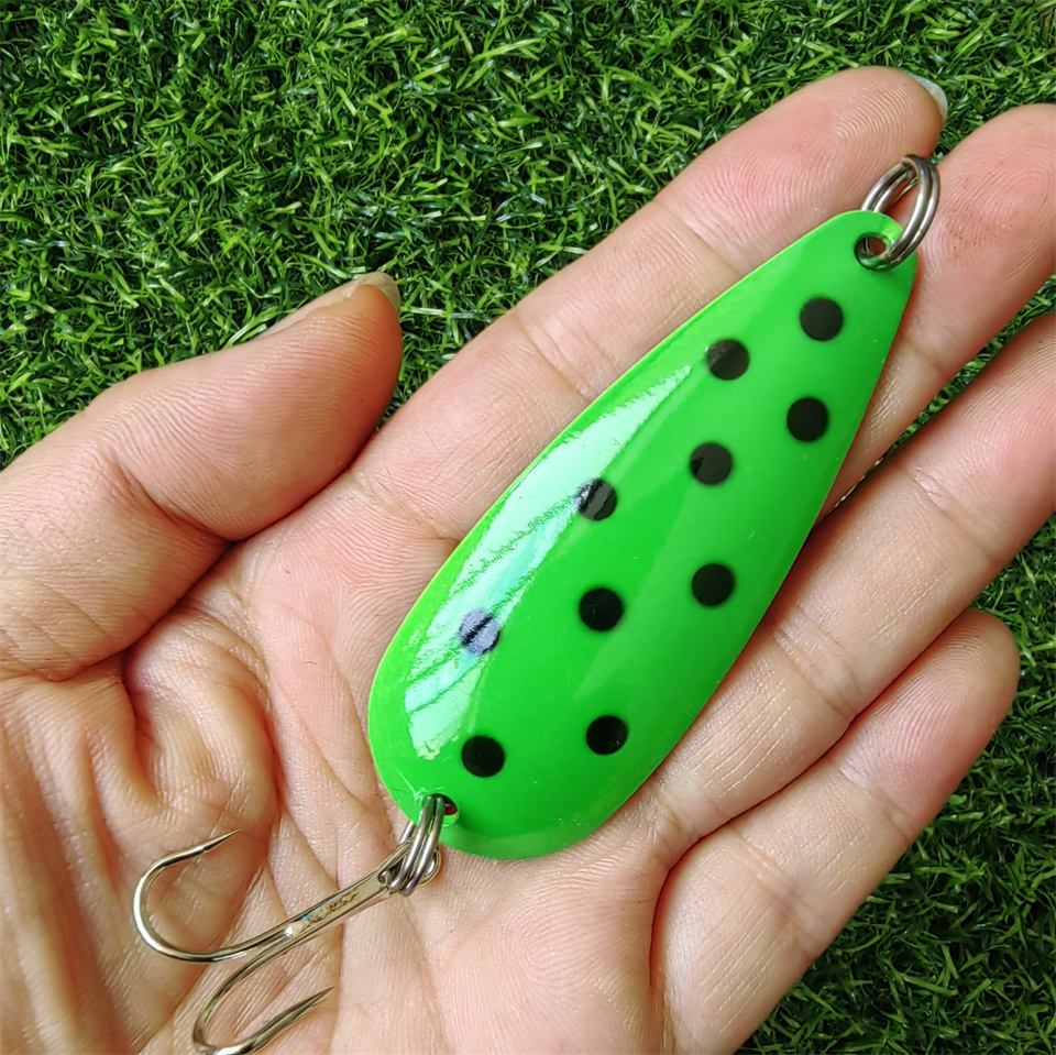 1PCS Spinner Spoon Lure 27G 19 – Fishing Hook Treble Bewertung und Preis