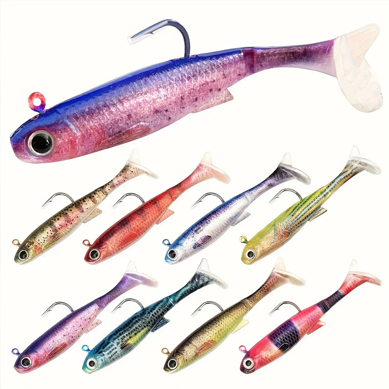 Pre-Rigged Sea Bass Lure | 3-P – Fishing Hook Weedless Bewertung und Preis