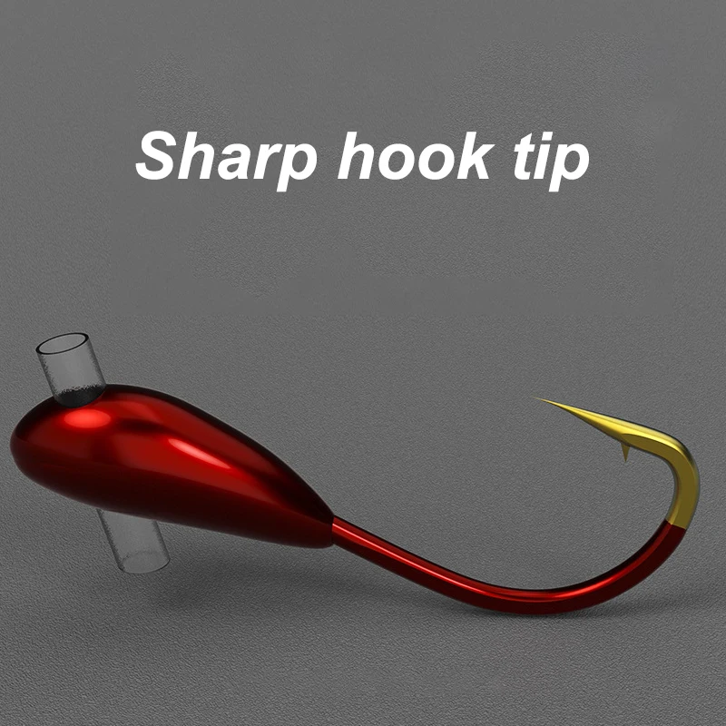 10/20PCS Winter Ice Fishing Ho – Fishing Hook Assortment Bewertung und Preis