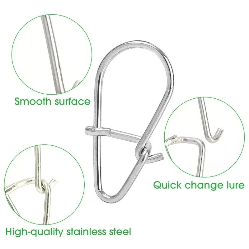100/200PCS Stainless Steel Fis – Fishing Hook Stainless Steel Bewertung und Preis