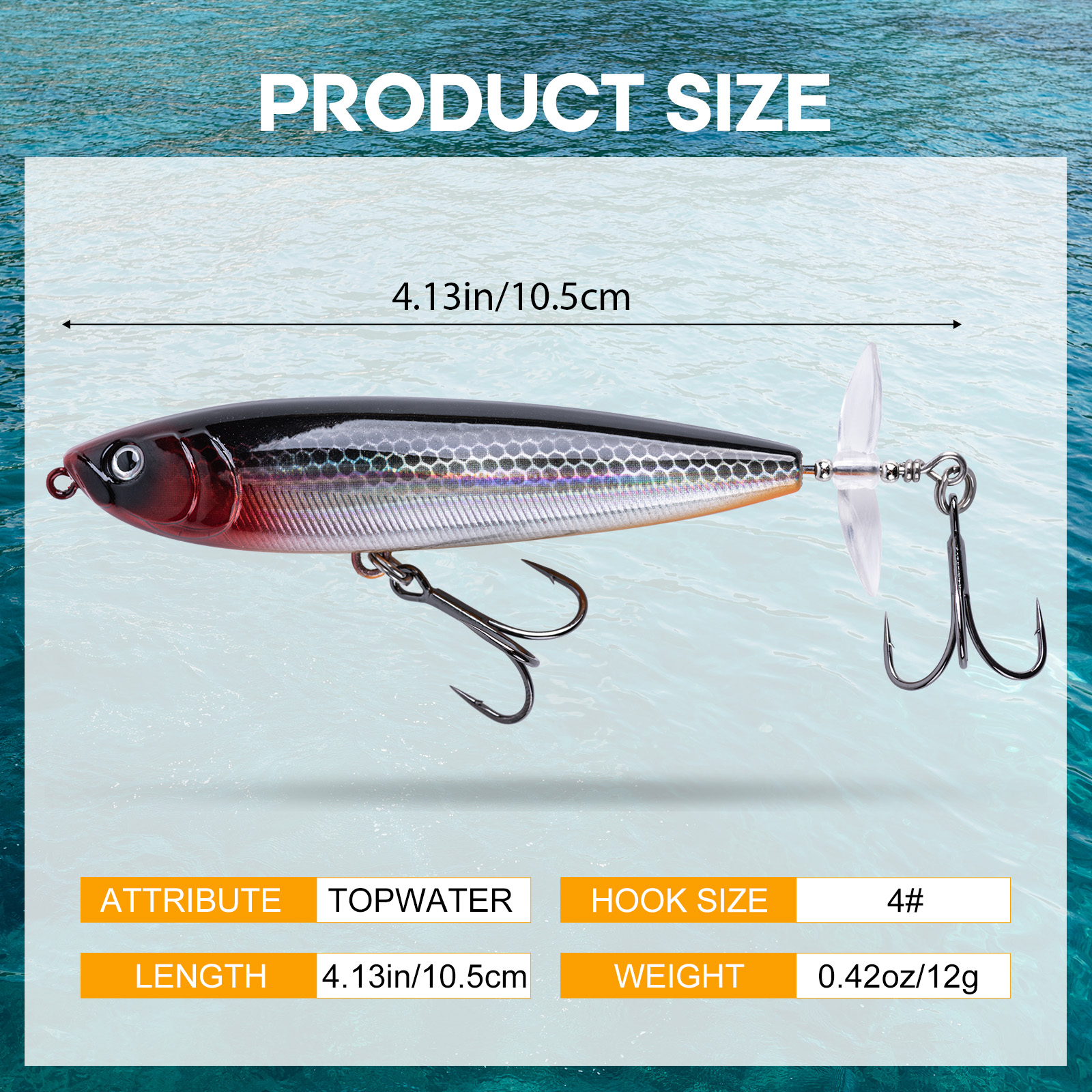 Goture Topwater Fishing Lures  – Fishing Hook Treble Bewertung und Preis
