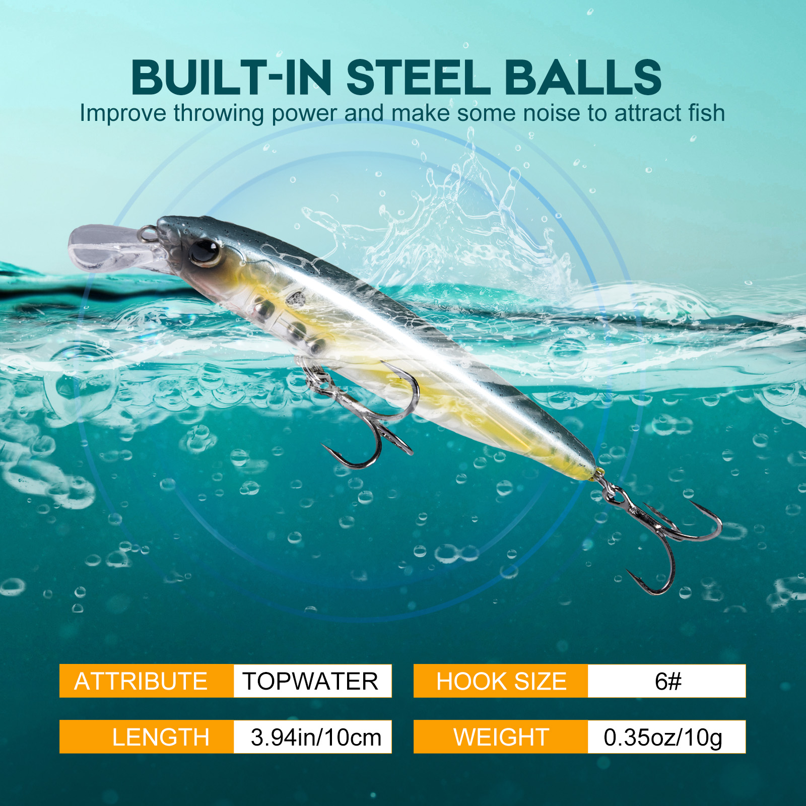 Goture Topwater Fishing Lures  – Fishing Hook Treble Bewertung und Preis