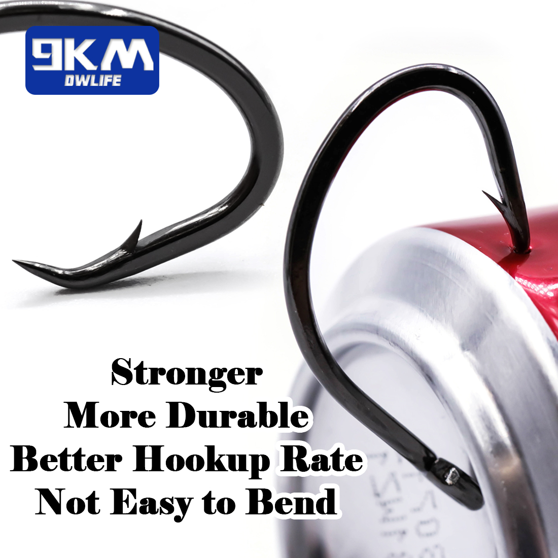 9KM Circle Hooks 25~50Pcs Salt – Fishing Hook Circle Bewertung und Preis