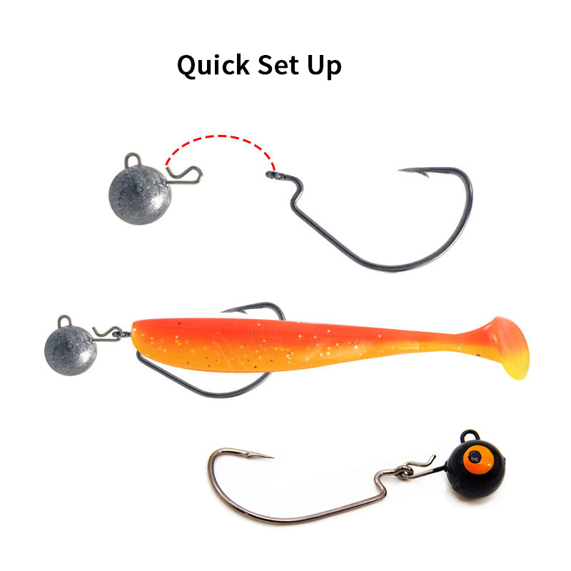 5Pcs Fishing Weight Sinker Rou – Fishing Hook Jig Bewertung und Preis