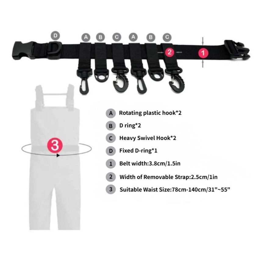 1Pcs Adjustable Wading Belts F – Fishing Hook Remover Bewertung und Preis