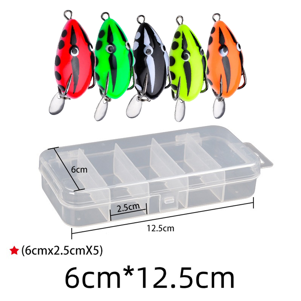 5pcs/Box Topwater Fishing Lure – Fishing Hook Weedless Bewertung und Preis