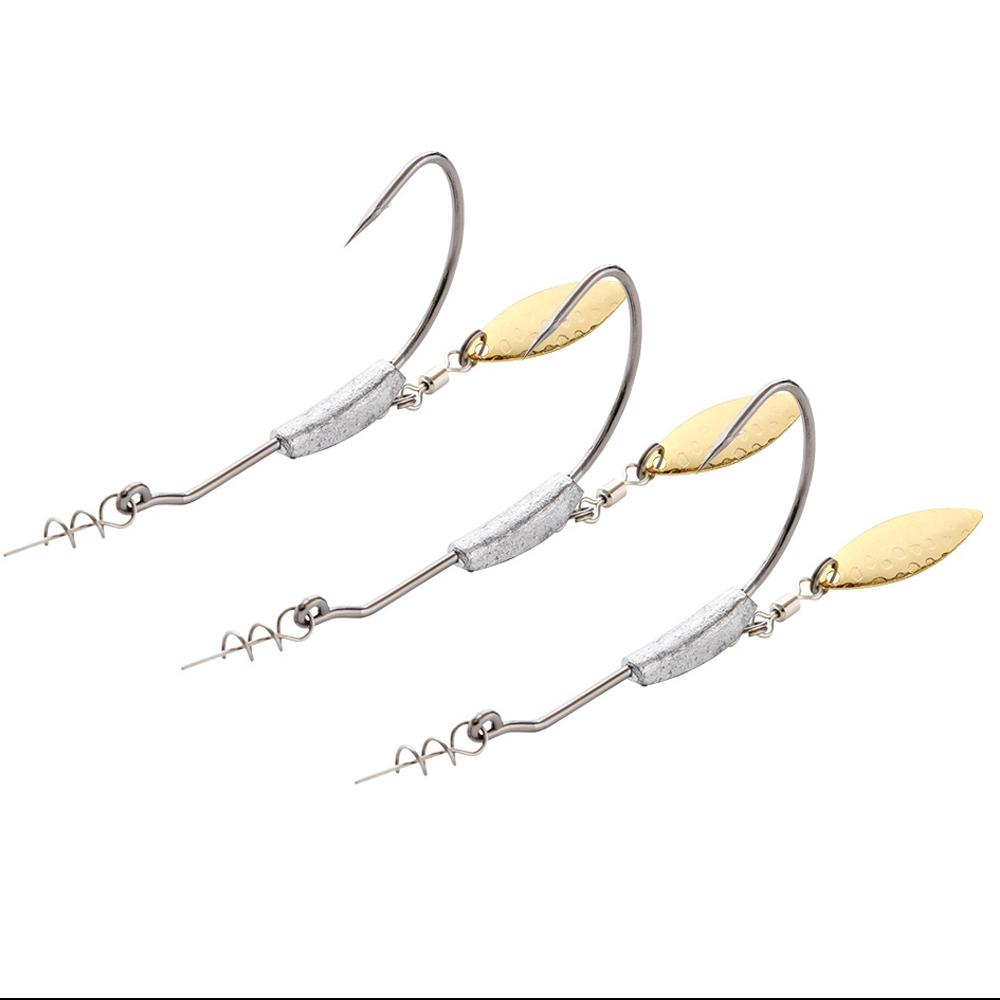 ATUENO 4pcs Offset Fishing Hoo – Fishing Hook Offset Bewertung und Preis
