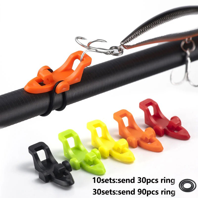 10-30pcs Fishing Rod Pole Hook – Fishing Hook Jig Bewertung und Preis
