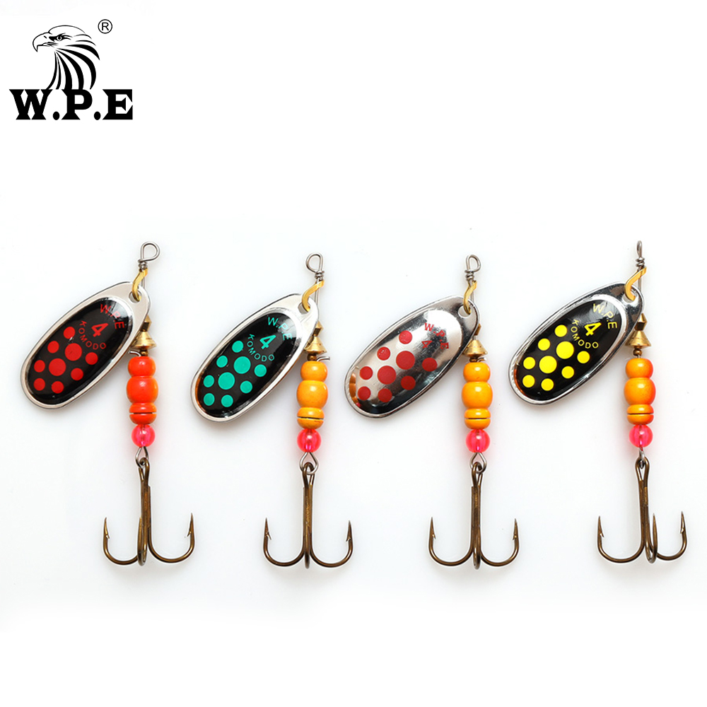 W.P.E Brand New Spinner Lure 1 – Fishing Hook Treble Bewertung und Preis
