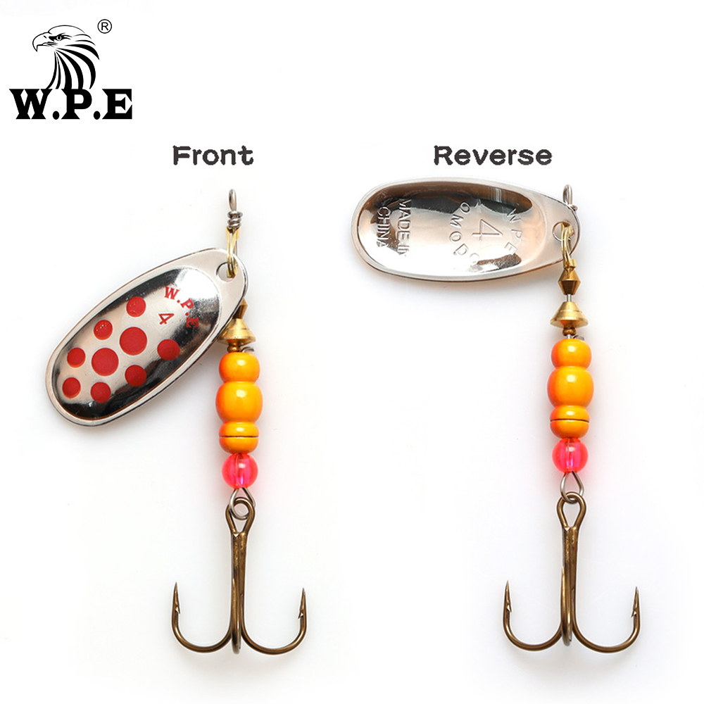 W.P.E Brand New Spinner Lure 1 – Fishing Hook Treble Bewertung und Preis