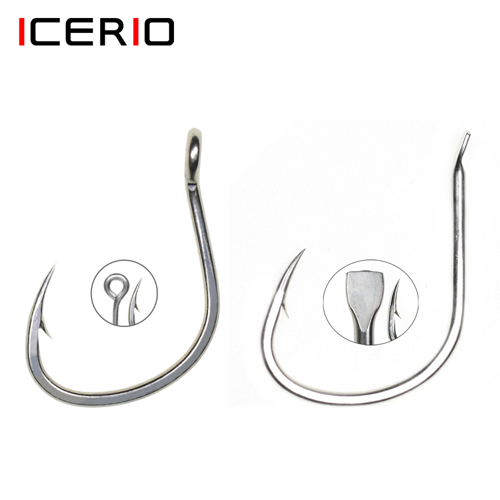 ICERIO 10PCS Matte Tin Coating – Fishing Hook Barbless Bewertung und Preis