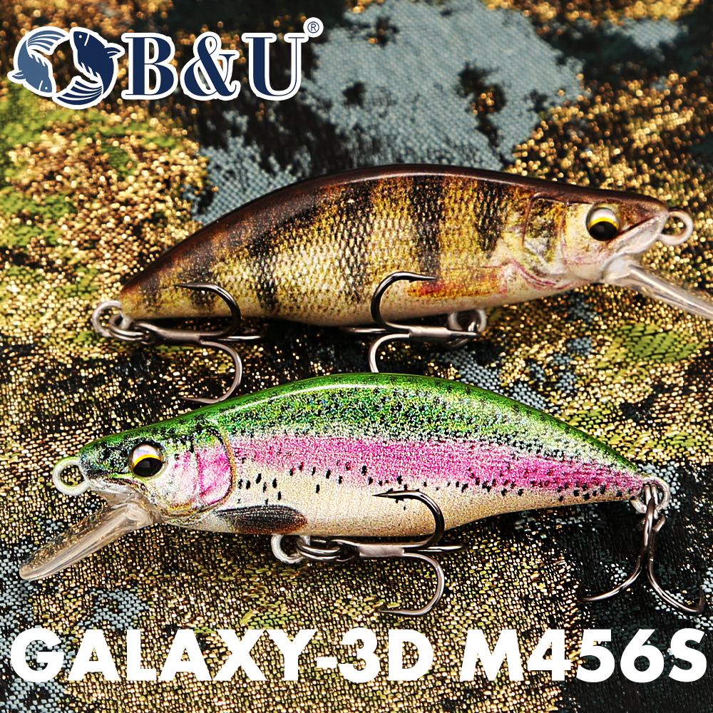 B&U Trout Pattern Hard Bait Si – Fishing Hook Treble Bewertung und Preis