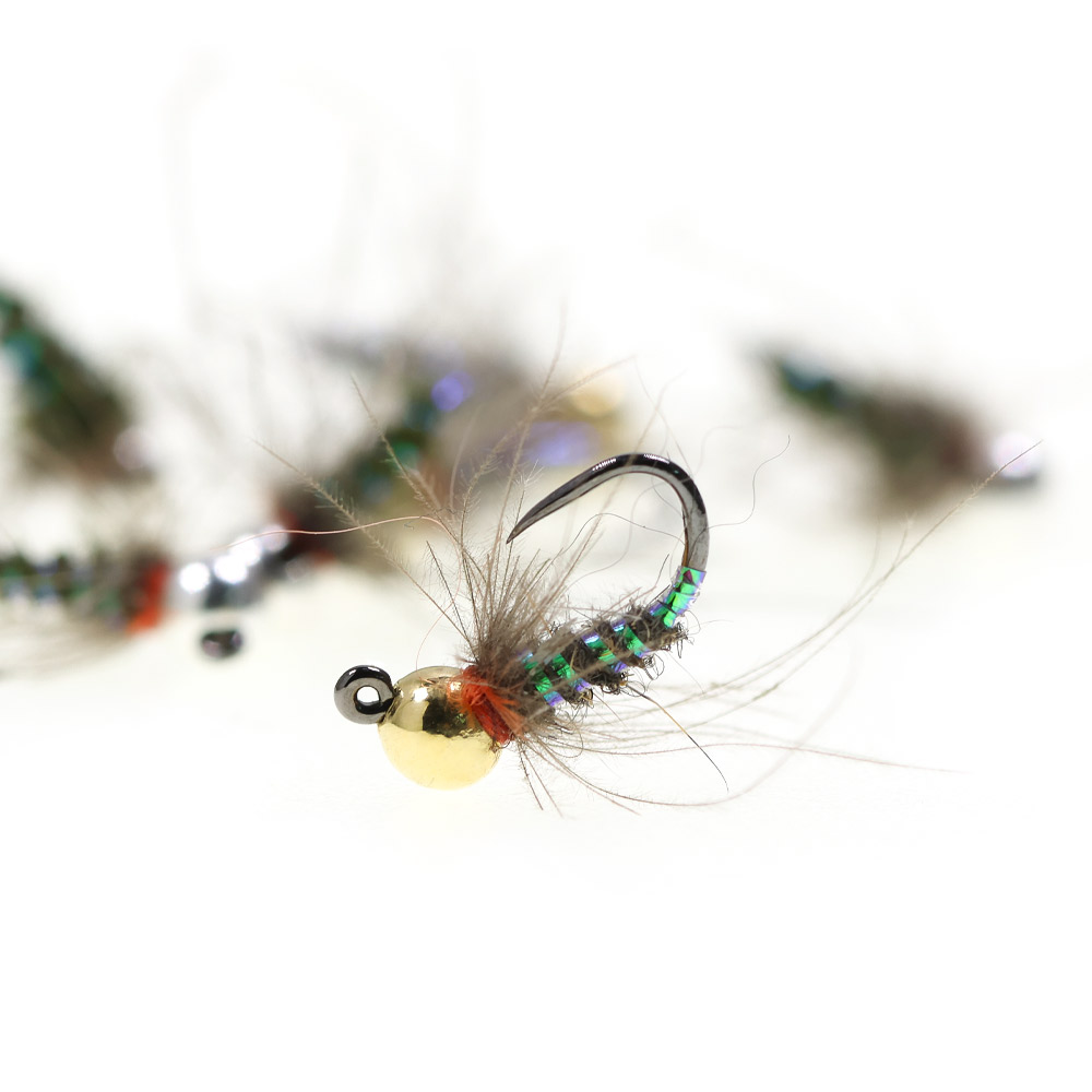 4pcs #16 Tungsten Beadhead CDC – Fishing Hook Barbless Bewertung und Preis