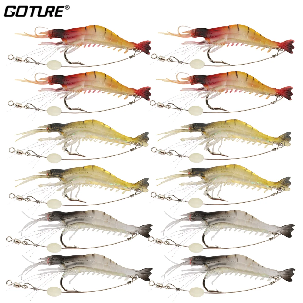 Goture Silicon Shrimp Fishing  – Fishing Hook Assortment Bewertung und Preis