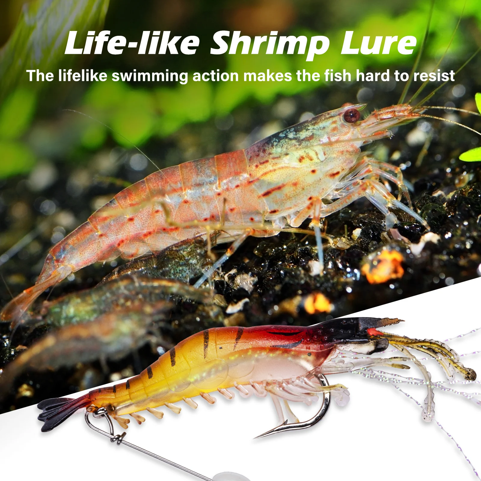Goture Silicon Shrimp Fishing  – Fishing Hook Assortment Bewertung und Preis