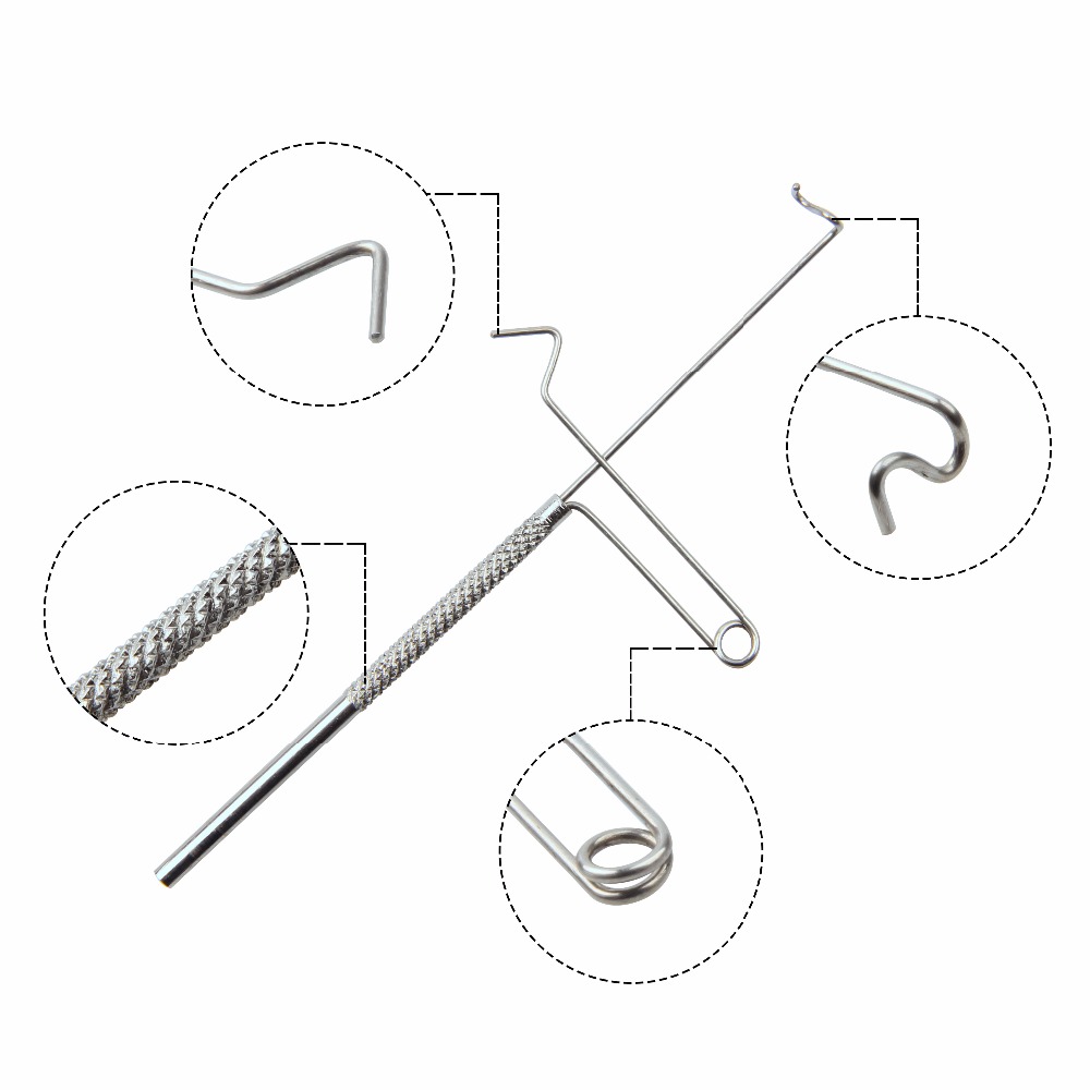 Fly Fishing Knot Tying Tool Ty – Fishing Hook Stainless Steel Bewertung und Preis