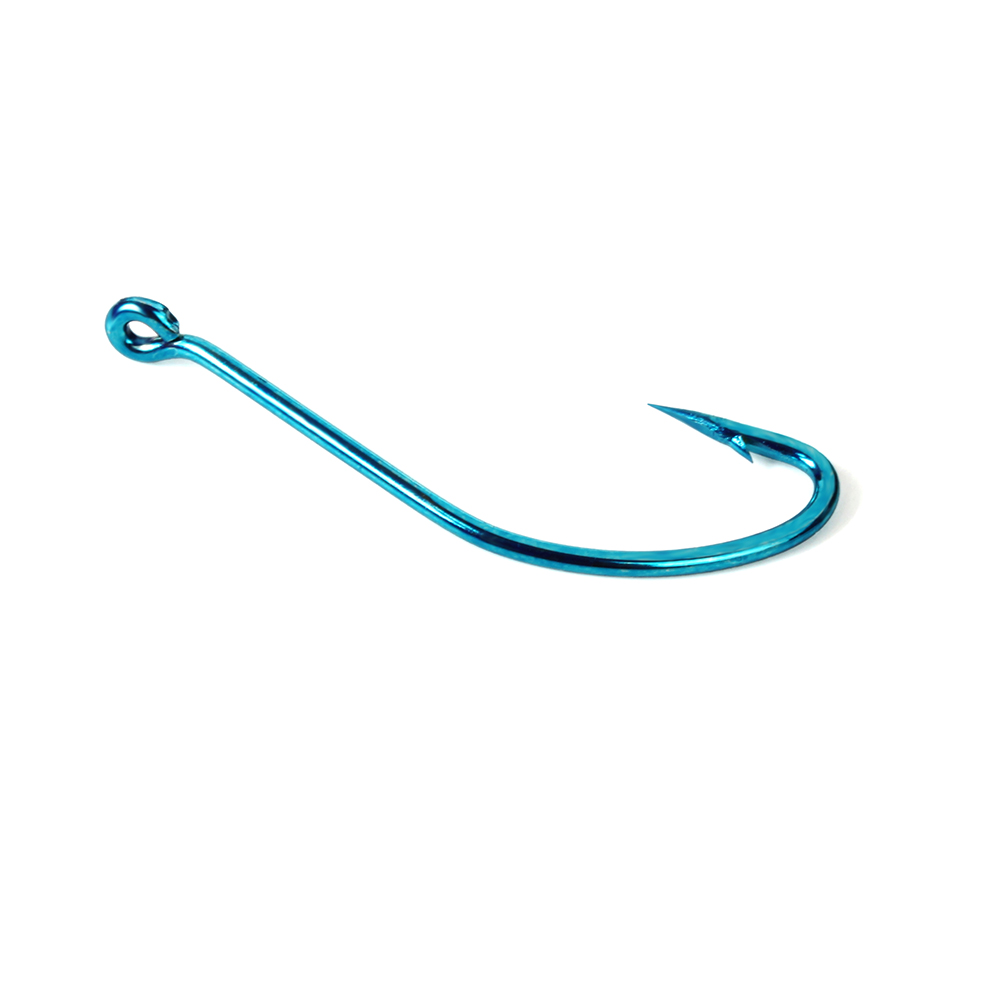 10pcs 2#-15# Blue High Carbon  – Fishing Hook Circle Bewertung und Preis