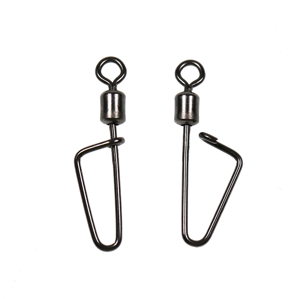 20PCS #12 -1/0 Rolling Swivel  – Fishing Hook Stainless Steel Bewertung und Preis