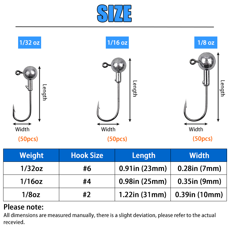 100PCS Fishing Hooks Lead Jig  – Fishing Hook Offset Bewertung und Preis