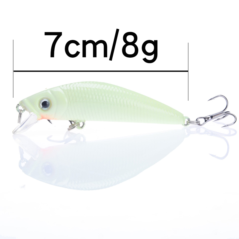 1Pcs 3D Luminous Night Fishing – Fishing Hook Treble Bewertung und Preis