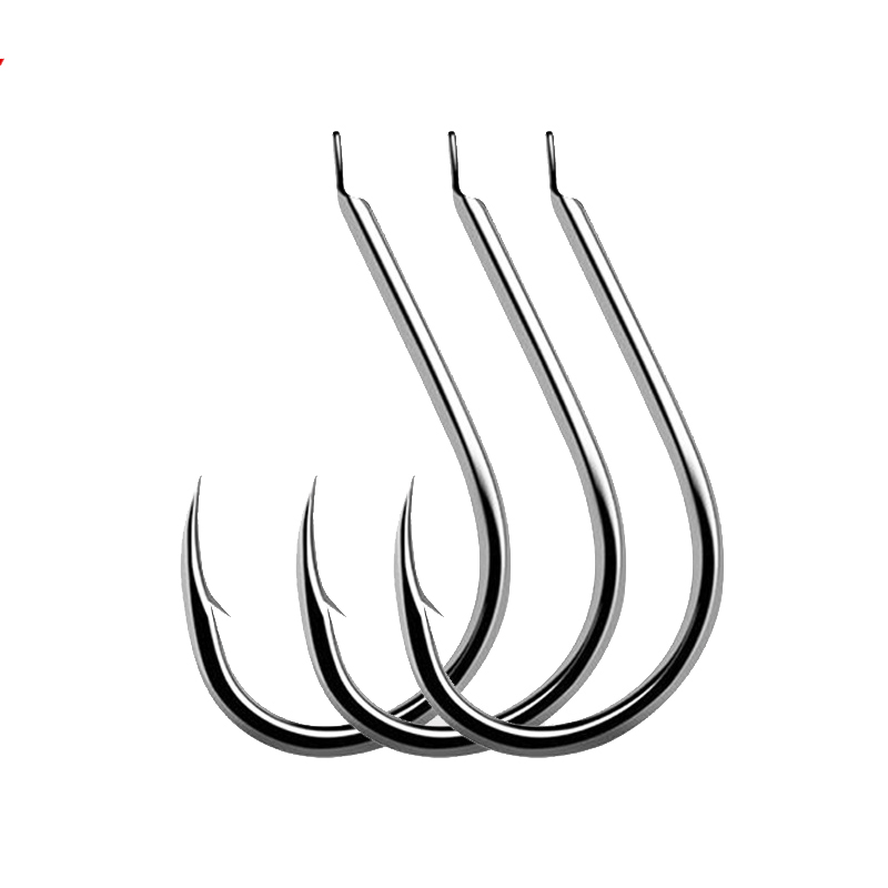 100pcs/Lot 7 Size Barbed Fishi – Fishing Hook Circle Bewertung und Preis