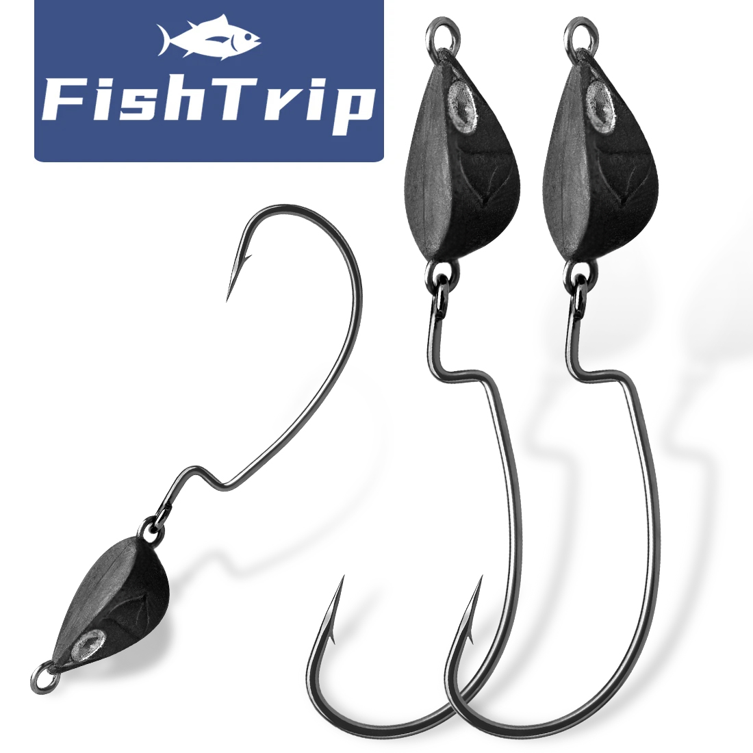 FishTrip 10Pcs Jig Head Fishin – Fishing Hook Weedless Bewertung und Preis