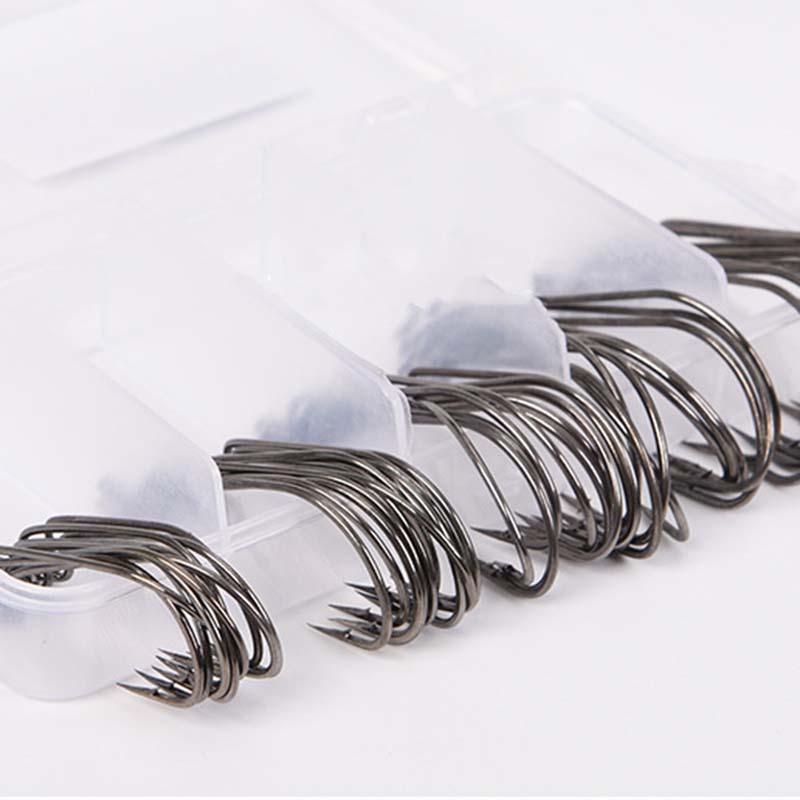 50Pcs/Box High Carbon Steel Fi – Fishing Hook Stainless Steel Bewertung und Preis