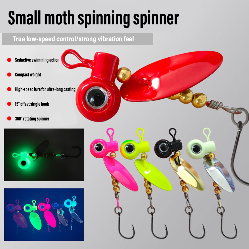 5pcs Crappie Jig Heads With Sp – Fishing Hook Offset Bewertung und Preis