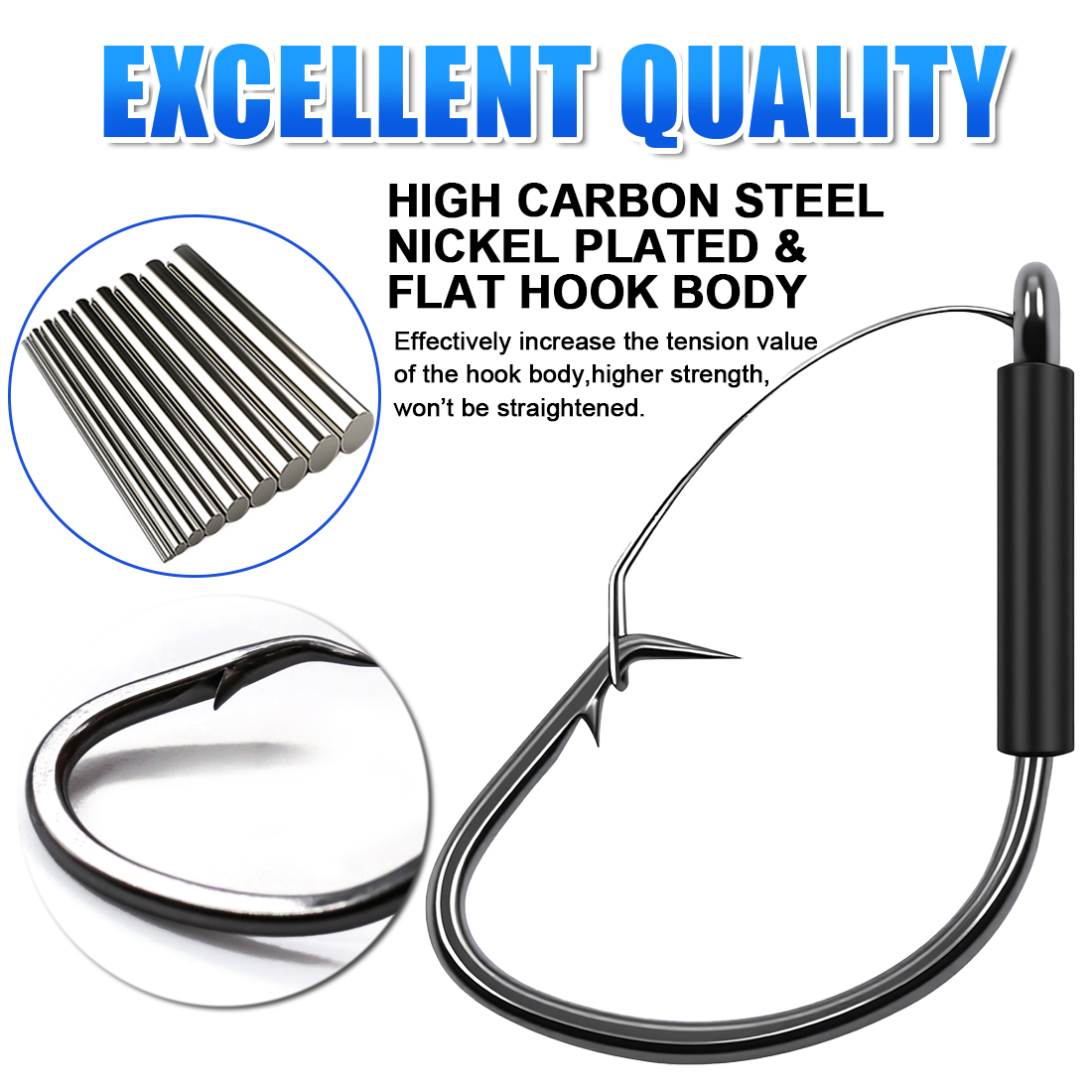 FishTrip Weedless Wacky Rig Ho – Fishing Hook Weedless Bewertung und Preis