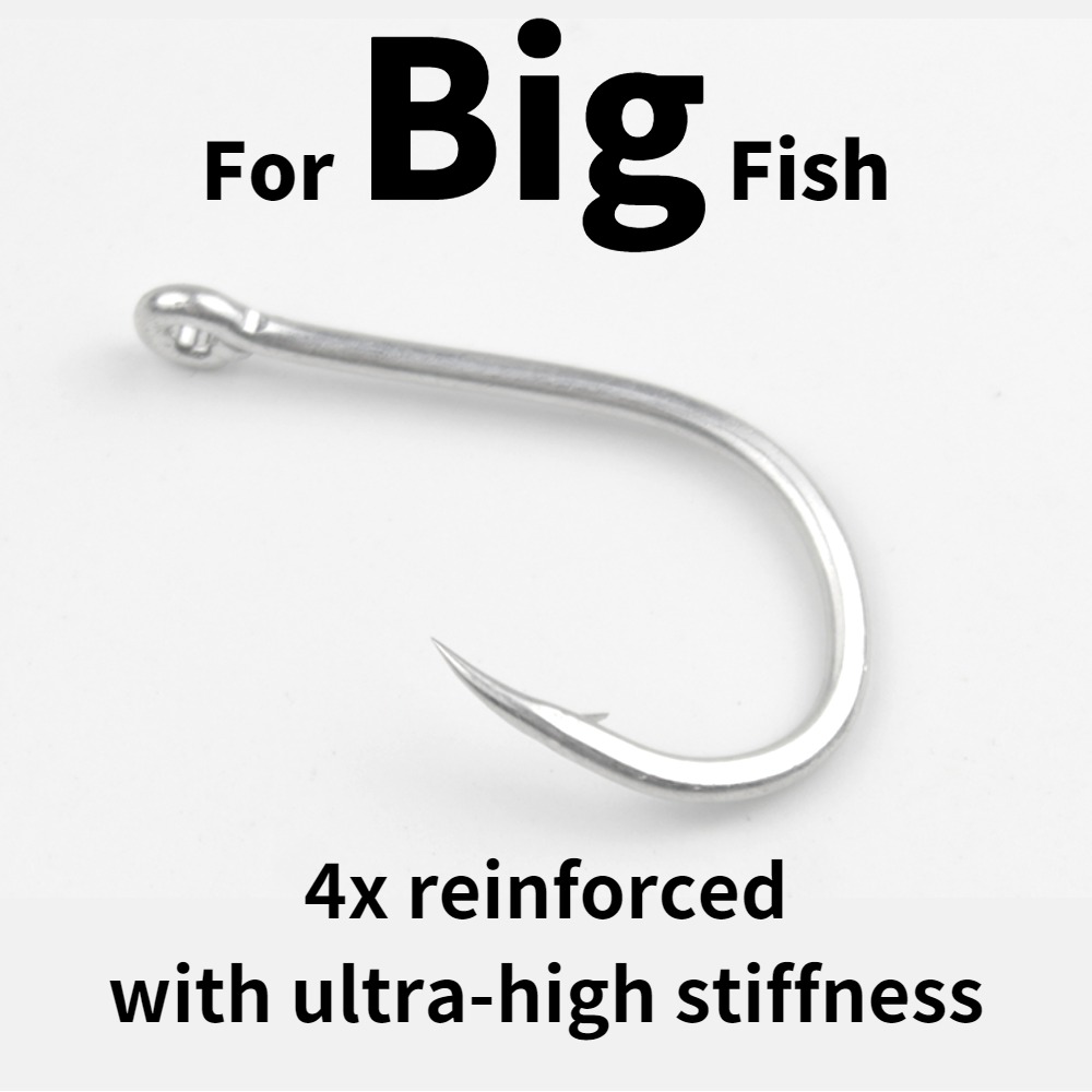 For Big Fish Barbed Fishing Ho – Fishing Hook Circle Bewertung und Preis