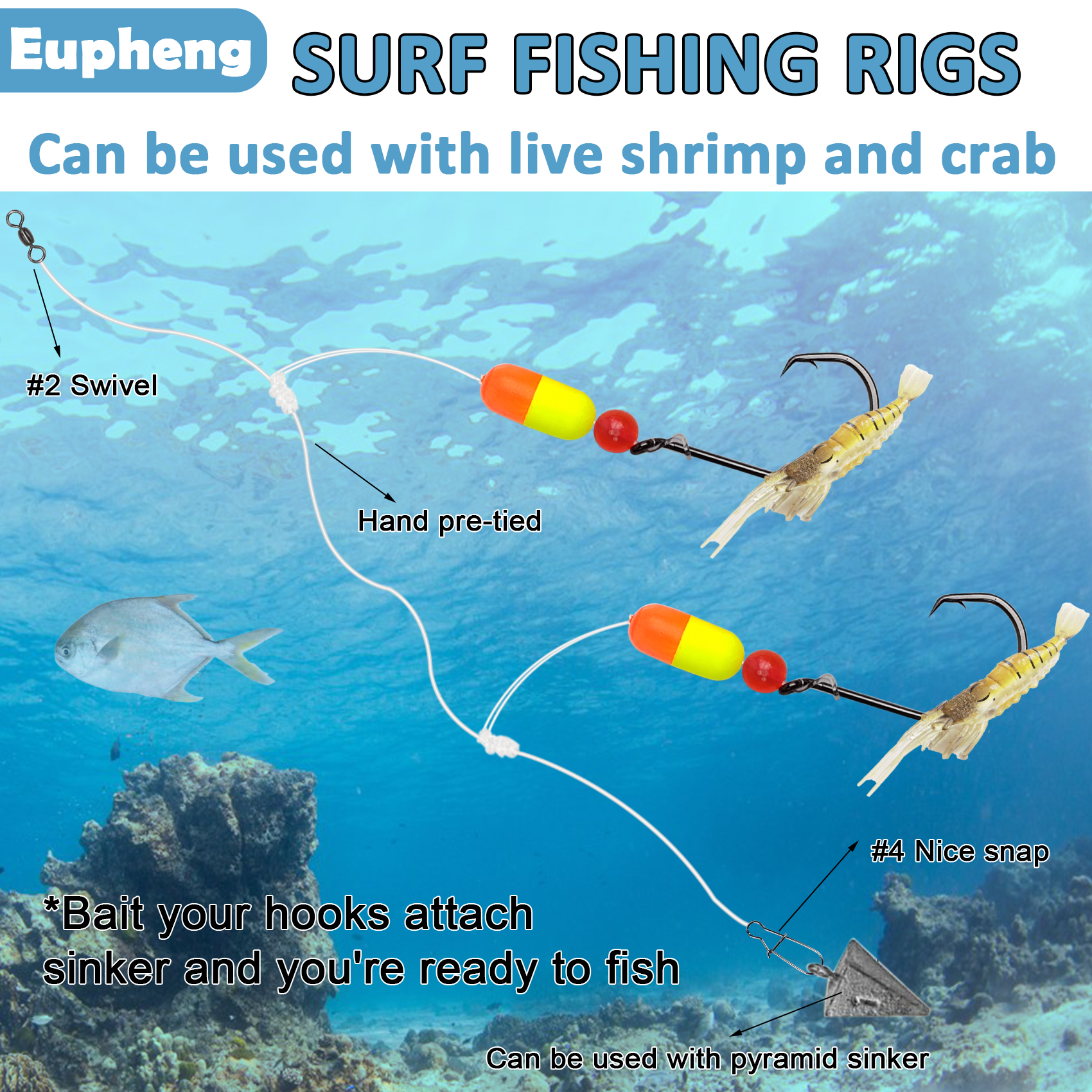 Aventik Pompano Rig Fishing Sa – Fishing Hook Circle Bewertung und Preis