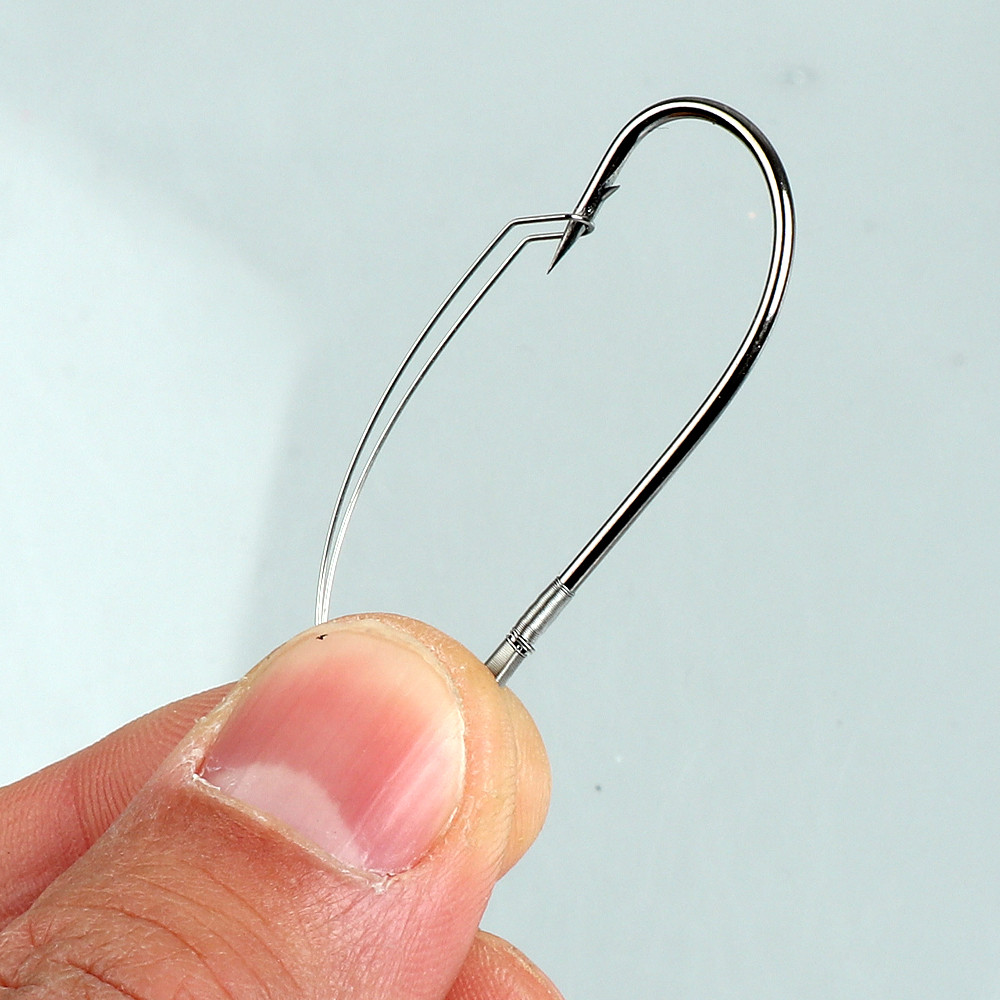 10Pcs/box Fishing Wacky Weedle – Fishing Hook Weedless Bewertung und Preis