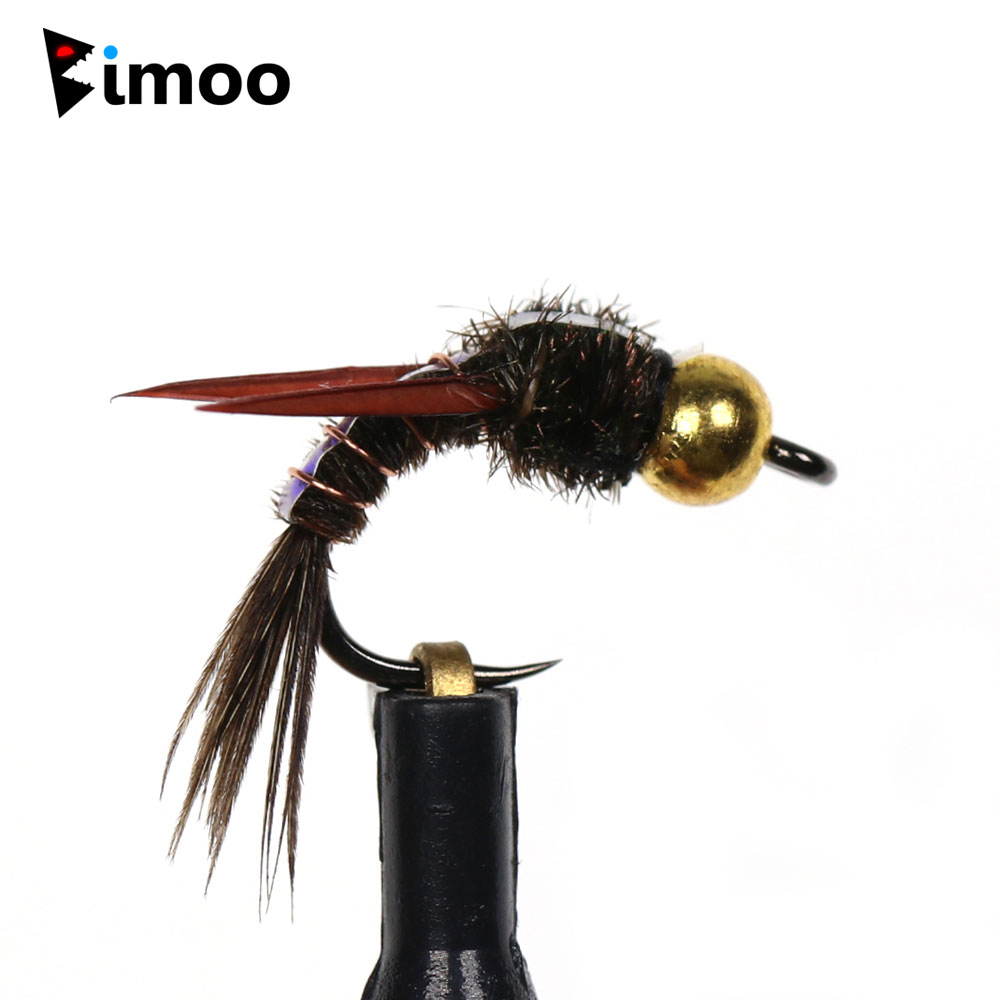 Bimoo 8pcs Brass Beadhead Evil – Fishing Hook Barbless Bewertung und Preis