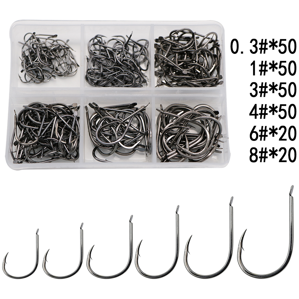 240pcs/box Barbed Fishing Hook – Fishing Hook Assortment Bewertung und Preis